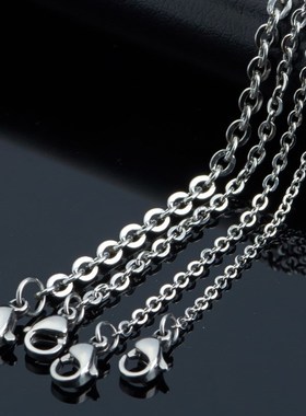 Stainless Steel Necklace Titanium Steel Pendant Chain for Wo