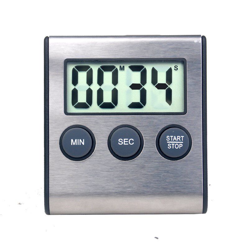 Stainless Steel Timer with Magnet JS109 Kitchen Timer Countd