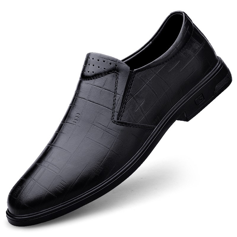 Leather Shoes for Men Dad 4546 3637 Casual Suit Formal