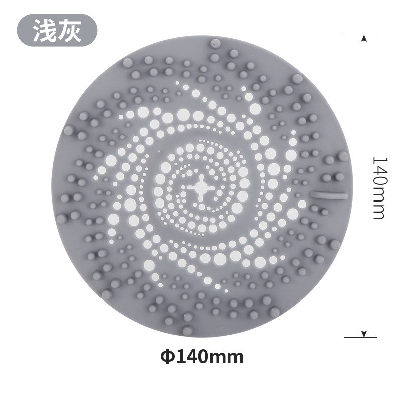 Hair Filter Net Plastic Antiblocking Floor Drain Cover Bathr