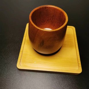 Mat DIY Mosaic Bamboo for Insulation Base CoffeeBamboo Heat