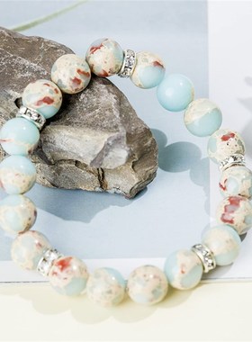 New European American Bracelets Unisex Creative Shoushan Sto