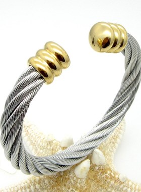 Street Style Stainless steel bracelet Titanium steel jewelry