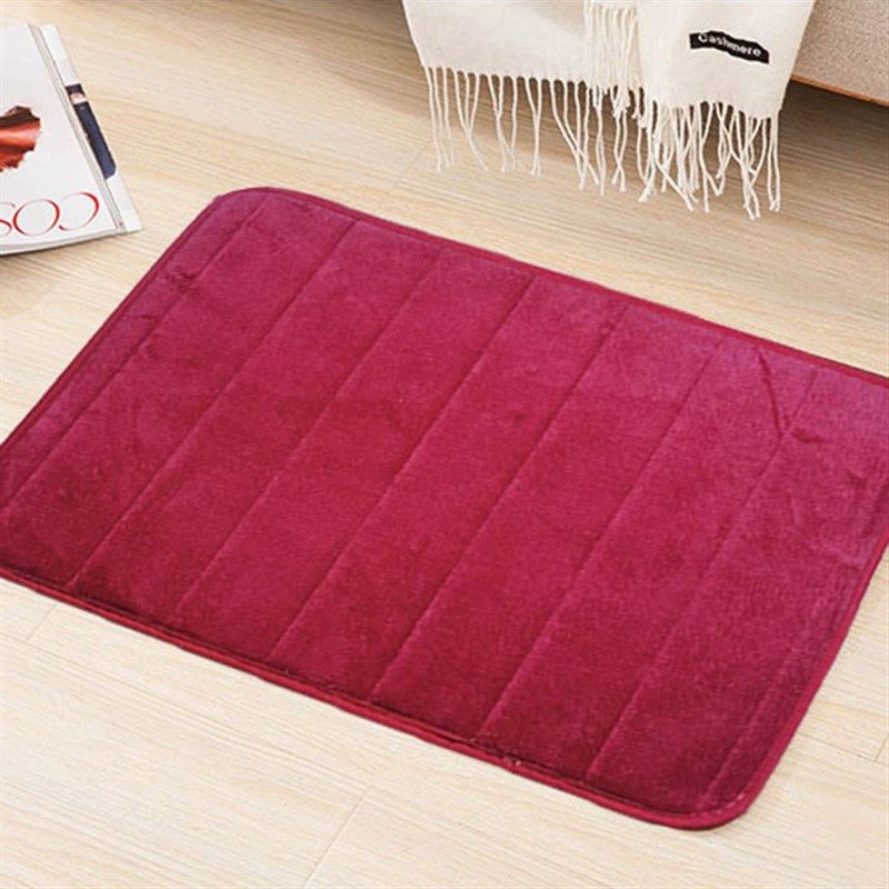 Coral Fleece Memory AntiSlip Mat for Home for home coral fle