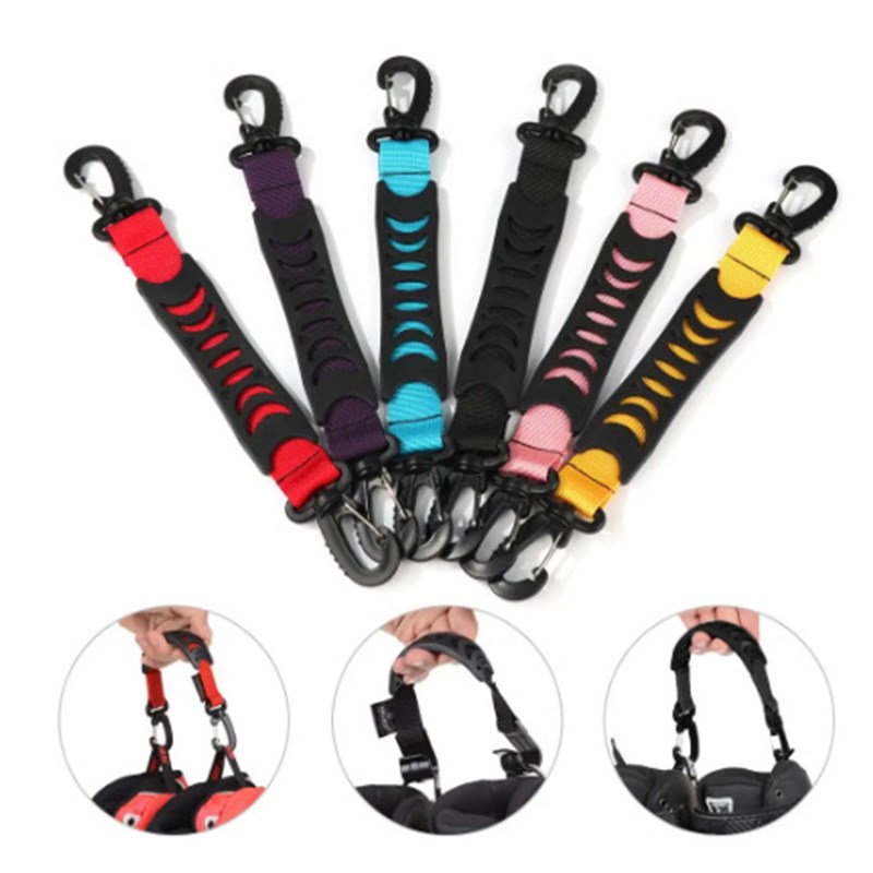 6Color Roller Skates Portable Handle Roller Skate Strap Ski