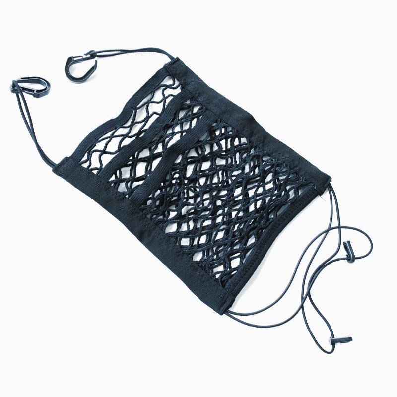 Interior Car Seat DoubleLayer Storage Net Pocket 2527 Vehicl