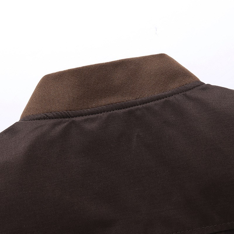 Autumn Mens Casual Jacket Slim Fashion Washable Oversized Co