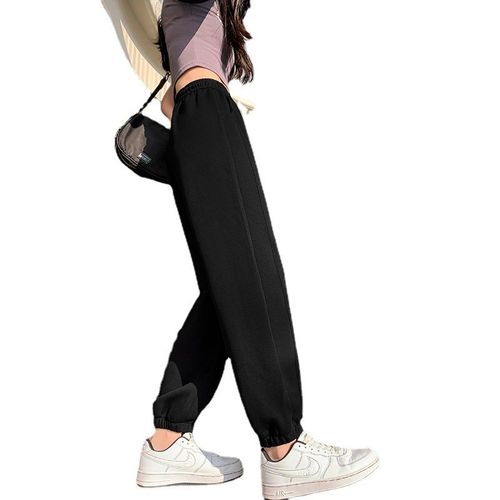 Pink Womens Spring Harlan Pants Loose Versatile Pants Ins Tr