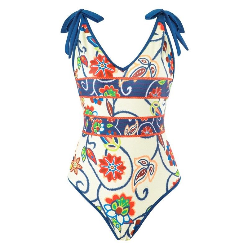 2025 LangQi French TwoPiece Swimsuit Digital Print Hipcoveri