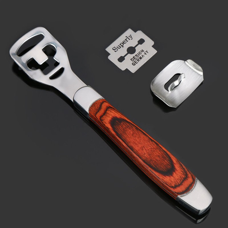 Foot Scraper Callus Remover Pedicure Tool Set for Men Foot F