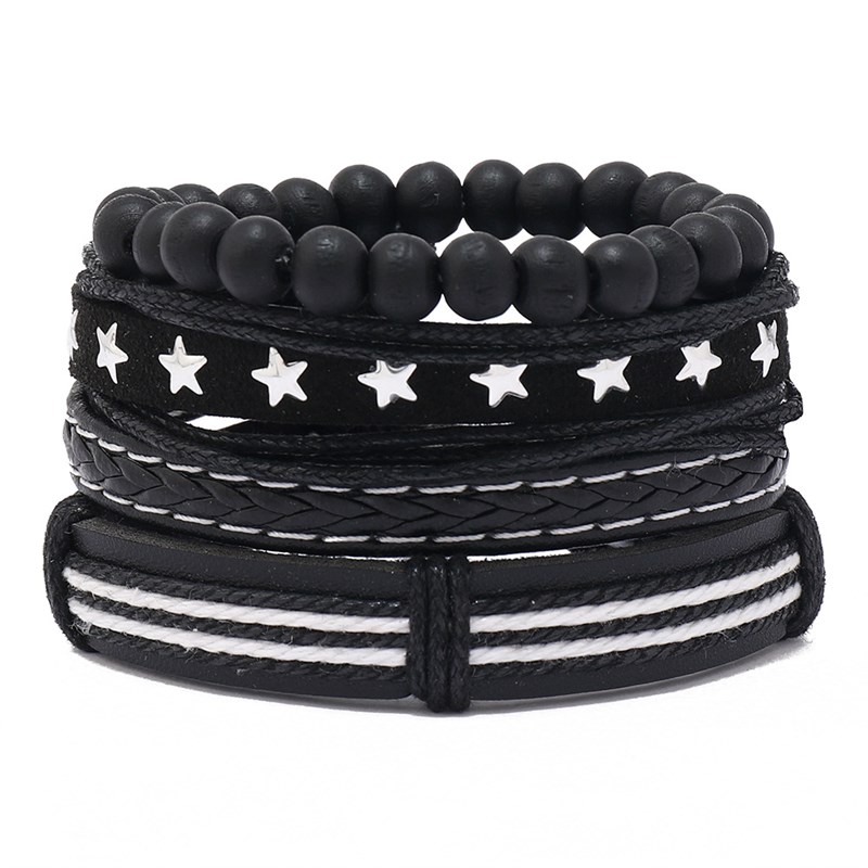 European American Accessories DIY FourPiece Bracelet for Men