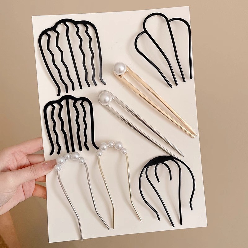 HighEnd UShaped Hairpin Womens Bun Styling Tool New Chinese