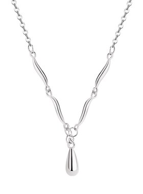 Waterdrop Necklace for Women 2025 Premium Pendant Light Luxu