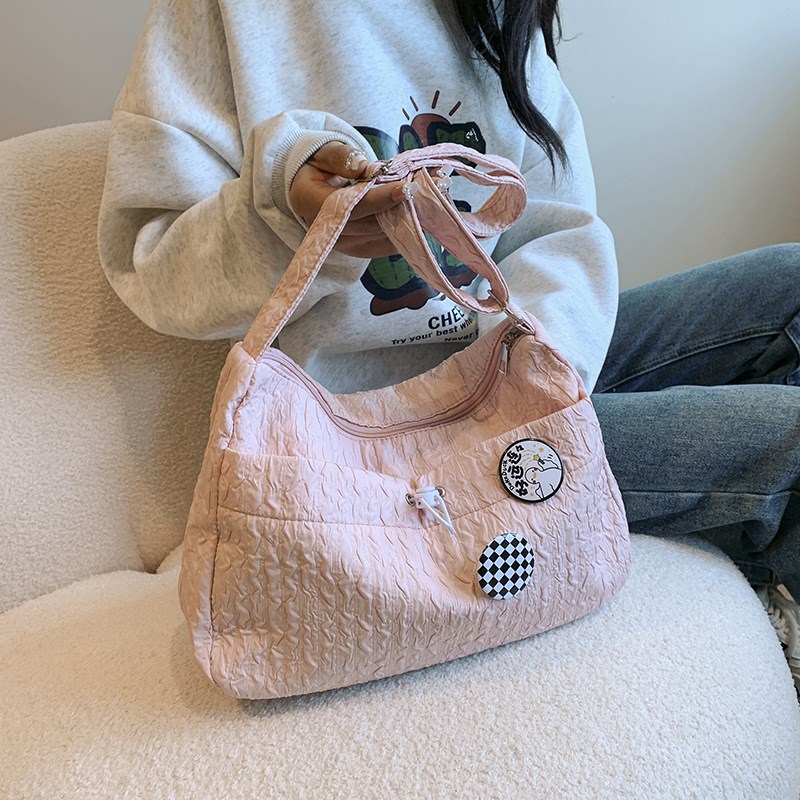 Cute Soft Sister Bag 2025 Versatile Largecapacity Dumpling B