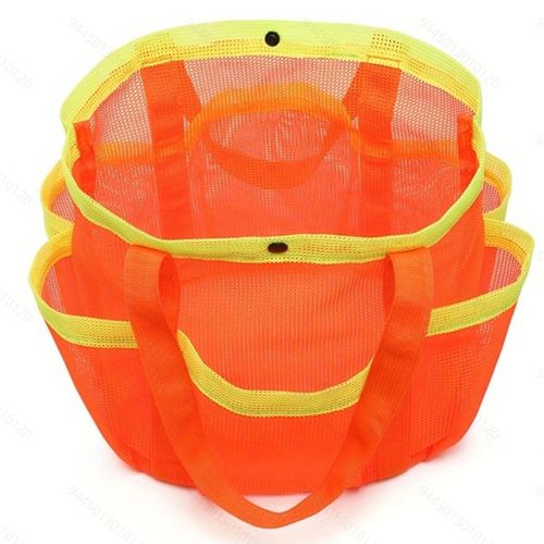 Multipocket Mesh Beach Bag Swim Bag AntiSand Beach Swimming