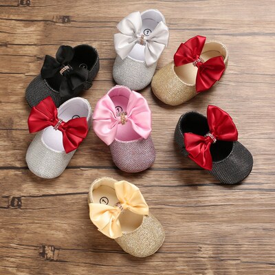 Baby Girls Fashion Princess Shoes with Bow Spring Autumn 01