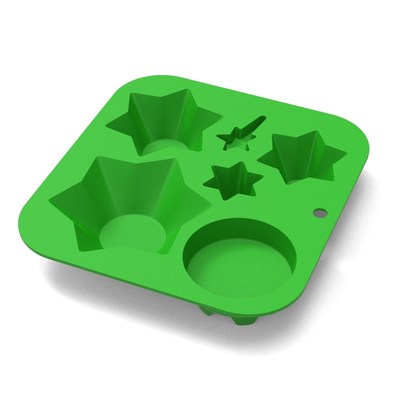 Silicone Ice Mold of Daily Use Tombstone Large Skull Cake Mo