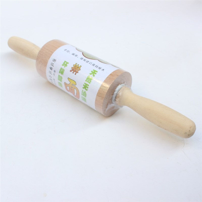 Wooden Rolling Pin Activity Roller Small Solid Wood Pin for