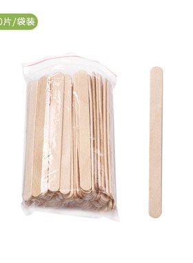 Beautifying Waxing Sticks 100PCS Wood Waxing Sticks for Hair