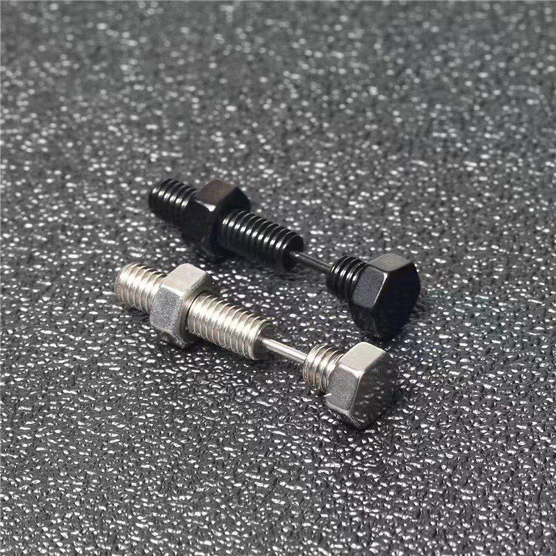 Barbell Screw Studs Hip Hop Stainless steel Piercing Jewelry