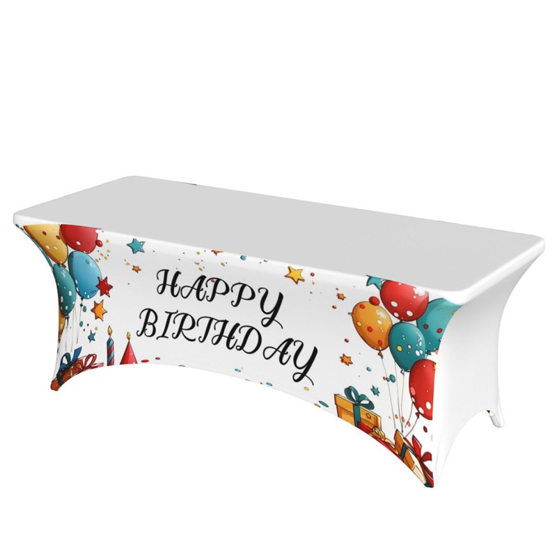 Printed Tablecloth Birthday Series Celebration Cheerful Smal