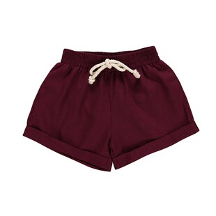 Summer Solid Shorts for Kids Boys Girls EUUS Style
