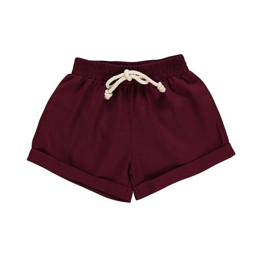 Summer Solid Shorts for Kids Boys Girls EUUS Style