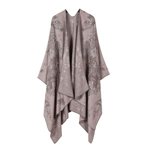 Spring Retro Horse Pattern Shawl Fashionable Versatile Jacqu