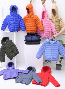 Childrens Lightweight Down Cotton Jackets 2025 Kids MidLarge