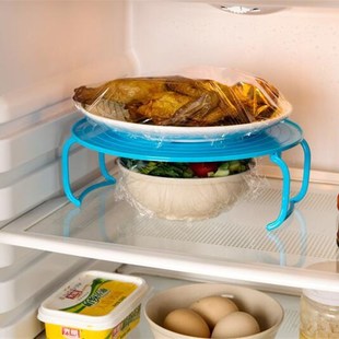 Doublelayer Tray Microwave Shelf Rack Steamer Doublelayer He