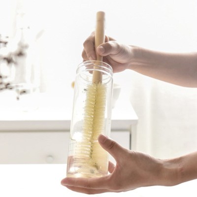 Bottle Brush Long Handle Bendable Household Cleaning Tool Cl