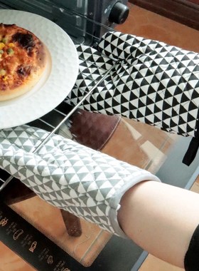 Nordic Style Microwave Oven Gloves Heat Insulation Gloves Ba