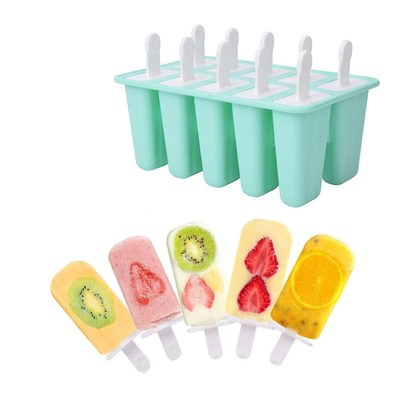 Silicone Ice Pop Mold 4610Connected BPAFree for DIY Popsicle