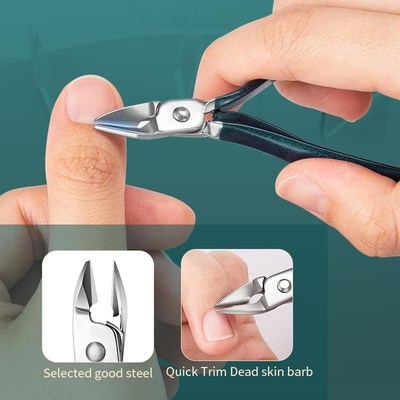 Premium Nail Clipper Set for Men Women 18Piece Home Pedicure