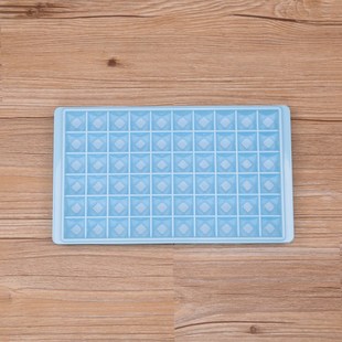 Ice 96Grid Cube Tray DiamondShape Plastic Creative Thickened