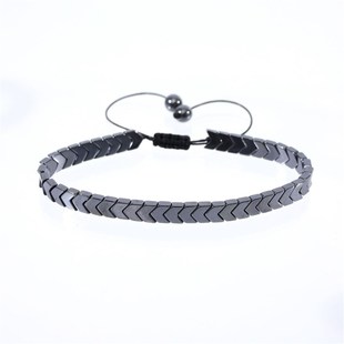 Gallstone Bracele Heart Creative Black Braided Love Handmade