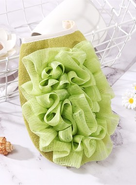 Bath Gloves Shower Ball 2in1 Doublesided Hanging Universal S