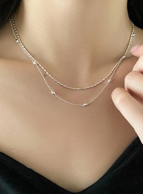 2025 Trendy Collarbone Chain Women Light Luxury Versatile Pe