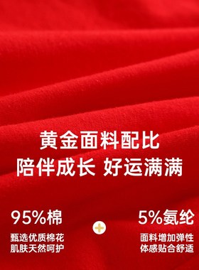 Boxed Boys Underwear Red Snake Year Innerwear Boys Boxer Sho