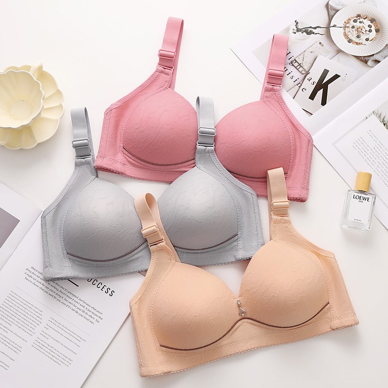 Big Size Wireless Bra Thin Elderly Ladys Underwear Comfortab