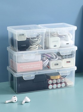 Data Line Organizer Charger Plug Arranger Desktop Cable BoxP