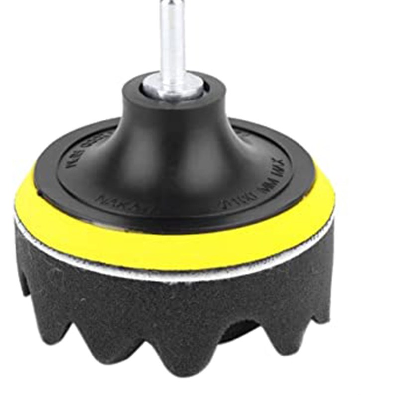 Car Polishing Pad 4inch 9Piece Sponge Wheel Flat Wave SelfAd