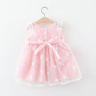 Summer Girls Lace Dress Unisex Toddler Bow Tutu for 1068 Kid
