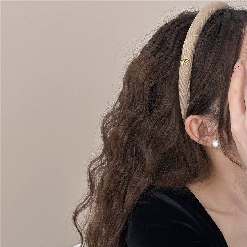 Korean Style Golden Label Small Butterfly Simple Retro Headb