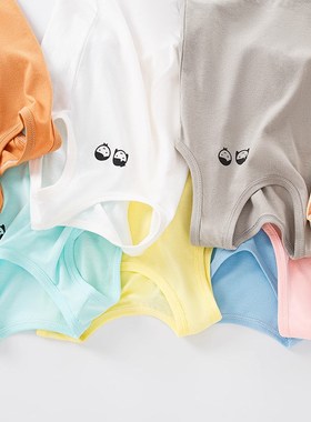 Cotton Kids Tank Tops Summer Thin Unisex Innerwear for Toddl