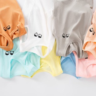 Cotton Kids Tank Tops Summer Thin Unisex Innerwear for Toddl