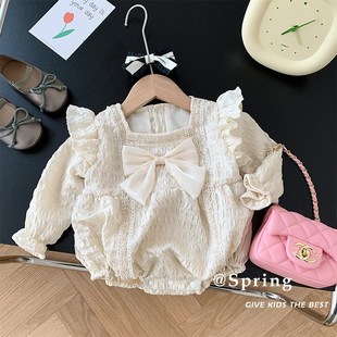 Cute Infant Romper 02Y Autumn Girl Baby Bodysuit 1st Birthda