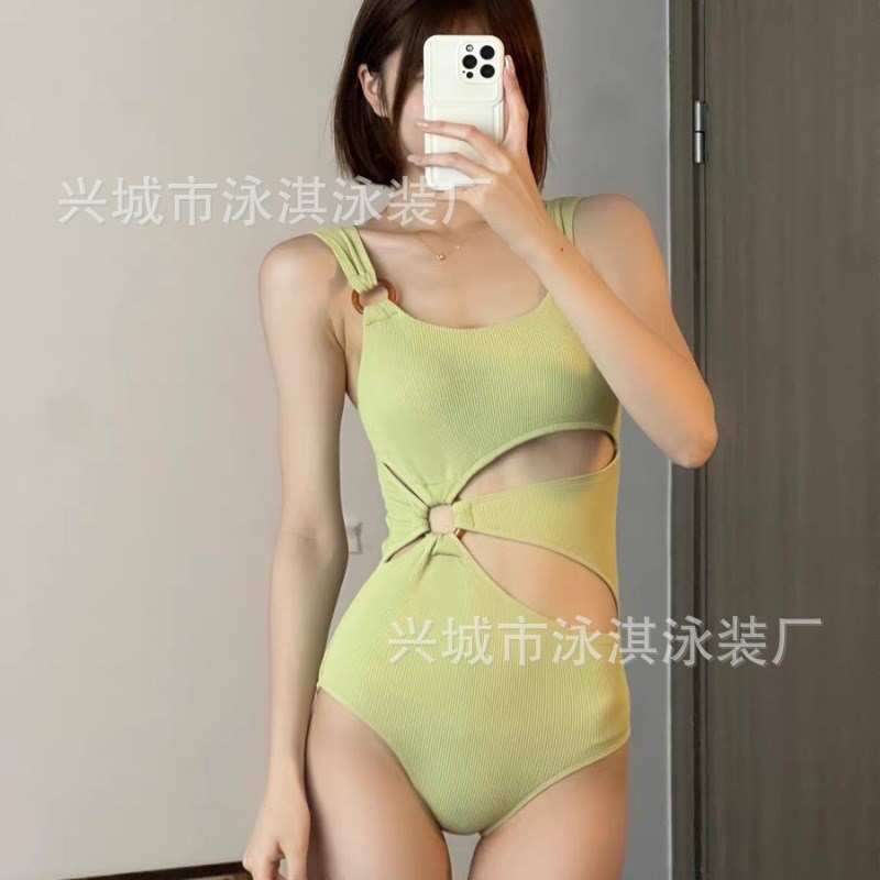 Slimming Korean Ins Style Swimwear for Women Special Fabric