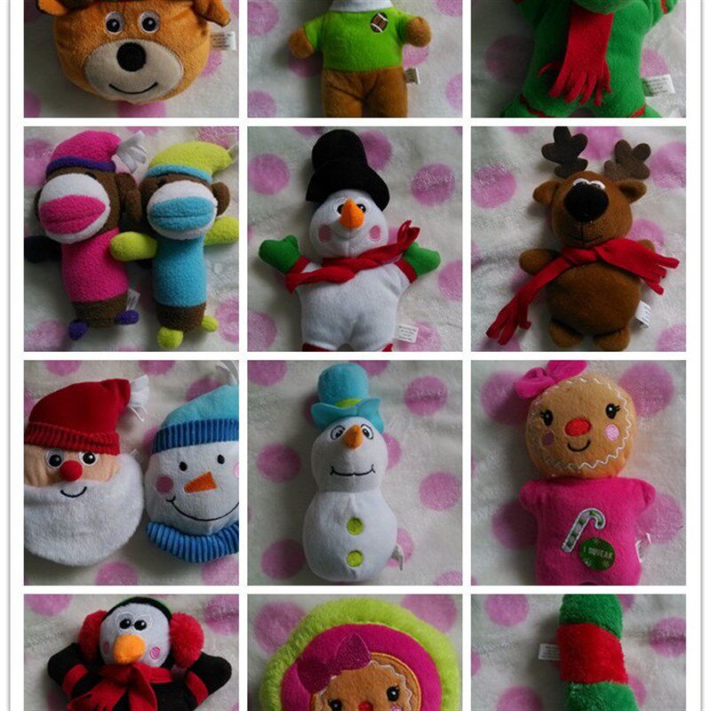 Cute Pet Plush Toys Monkey Snowman Pillow Various Dogs Fashi