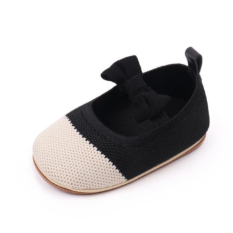 Breathable SoftSoled Princess Baby Shoes Bowknot AntiSlip We